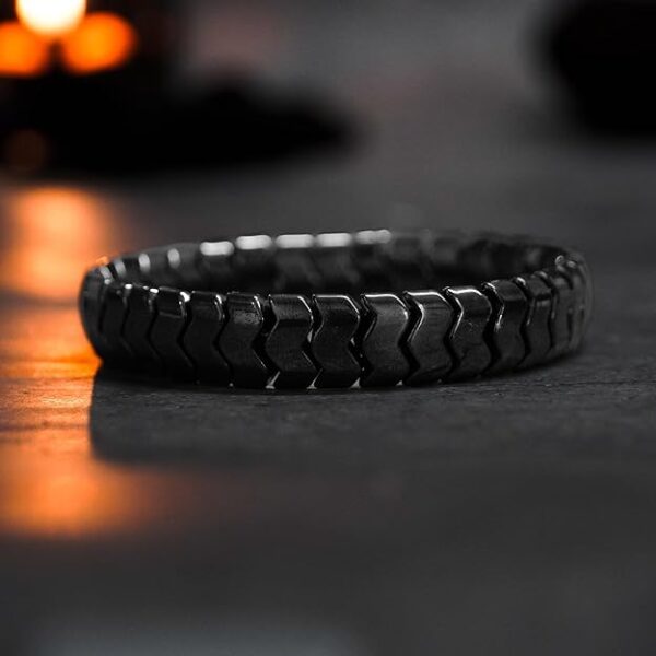 Midnight Glow Hematite Band image