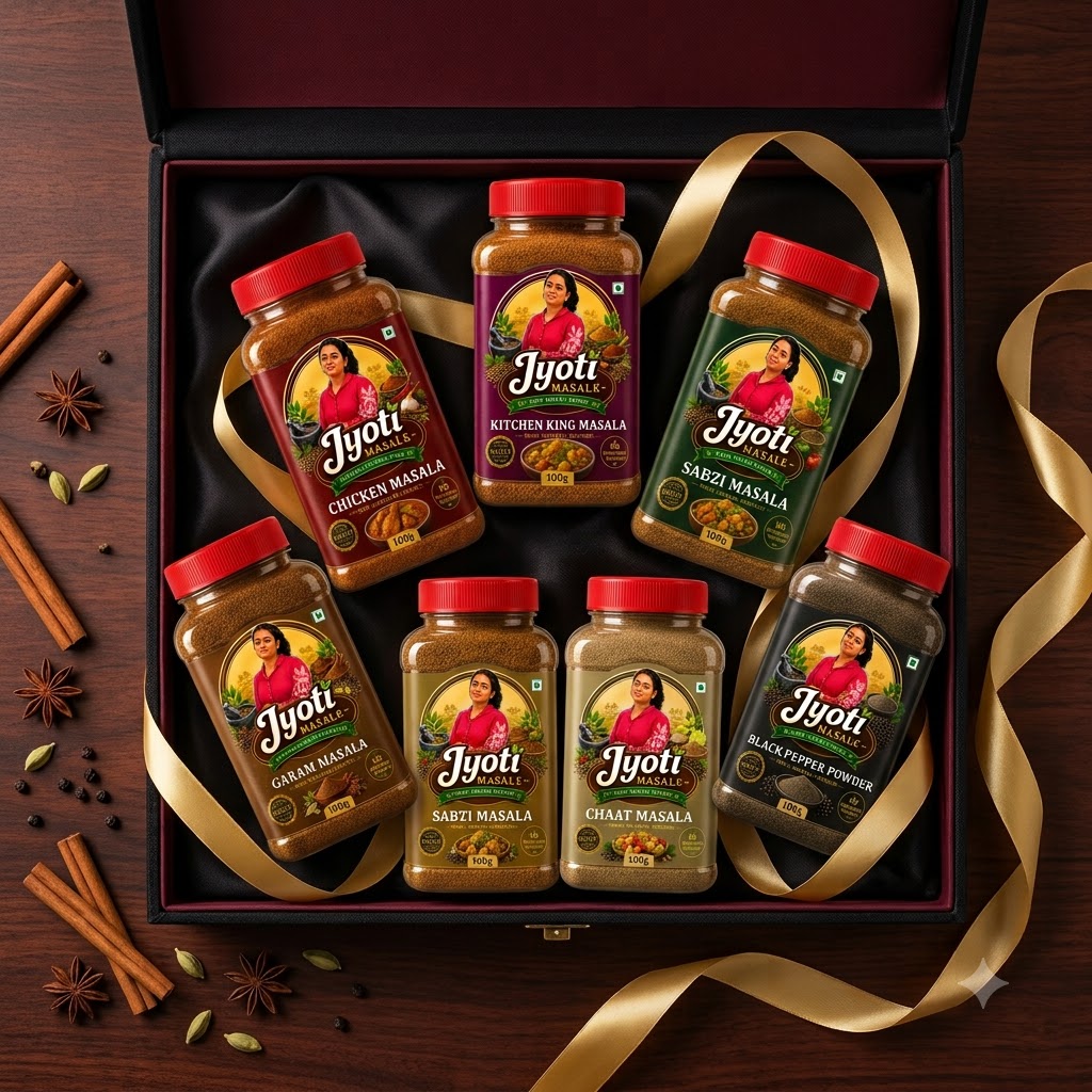 Jyoti Masale Complete Masala Chest (6 x 100g)