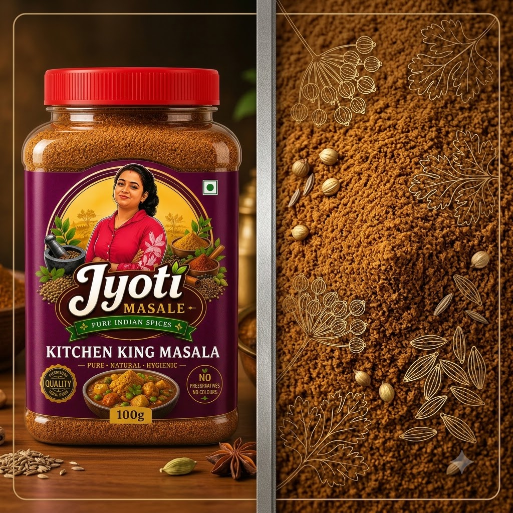 Jyoti Masale Kitchen King Masala 100g - Image 4